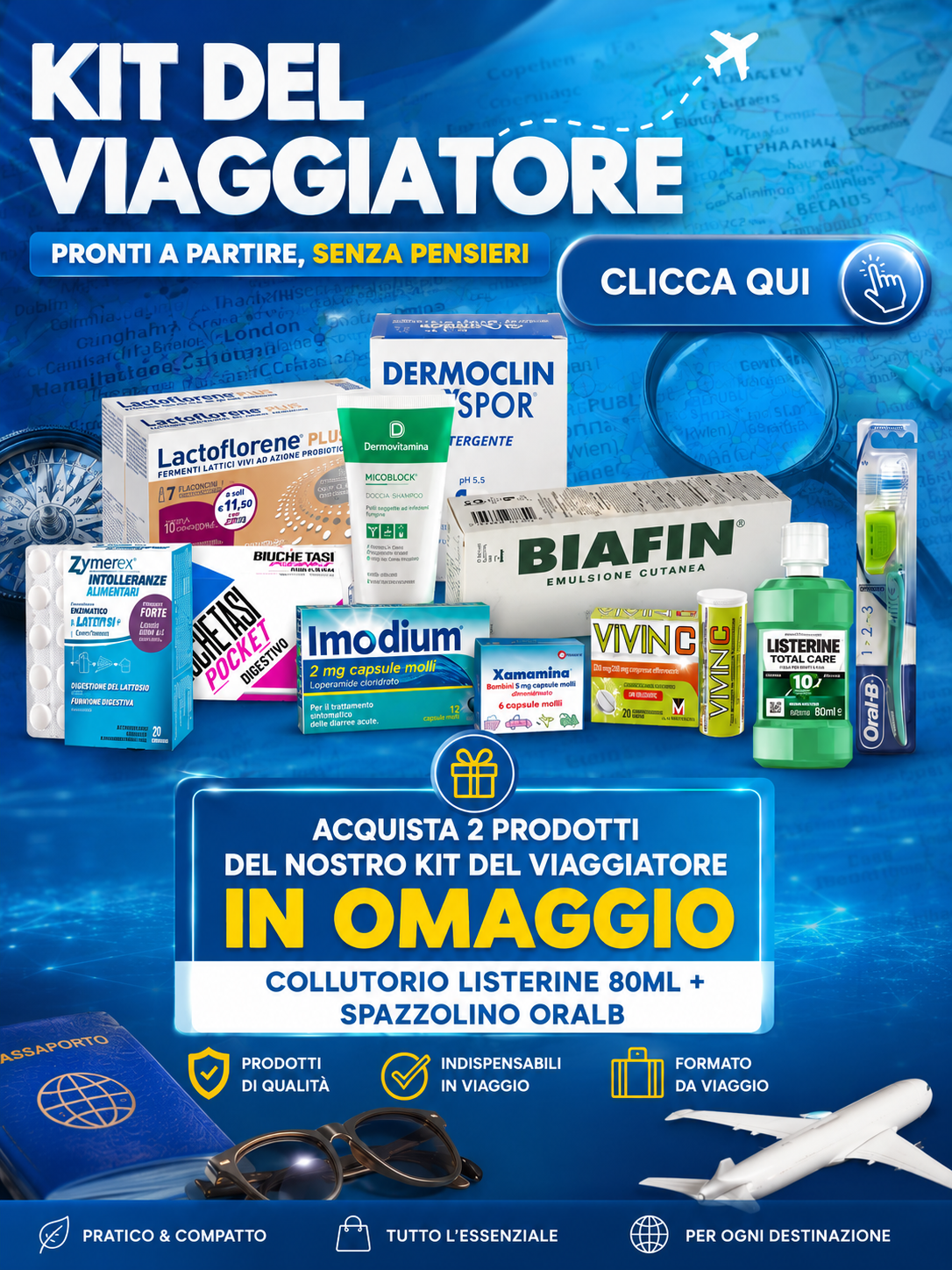 kit del viaggiatore